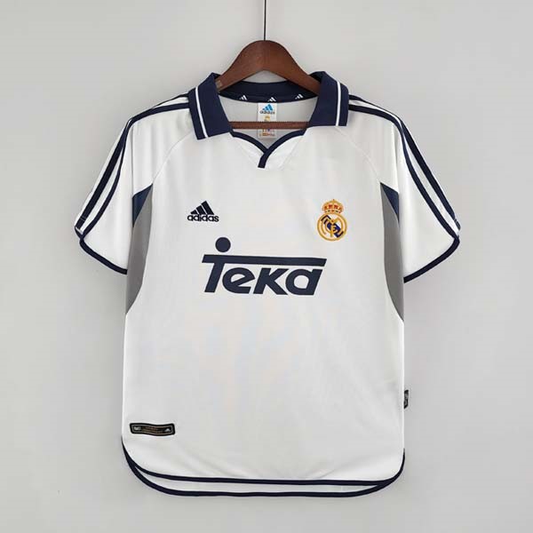 Tailandia Camiseta Real Madrid Primera Retro 2000 2001